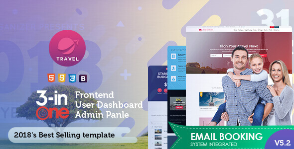Tour and Travel Booking html Template